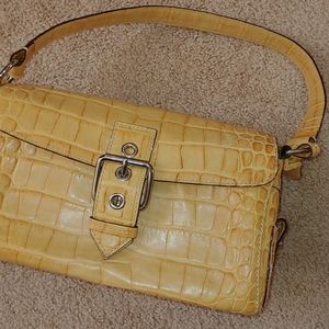 Dooney & Bourke leather alligator print handbag